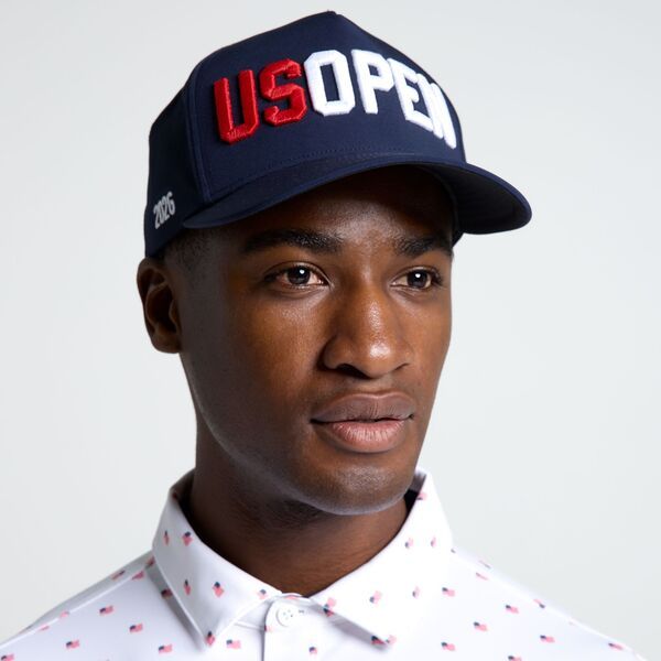 ウォルターヘーゲン メンズ アクセサリー 帽子 2026 US Open Walter Hagen Mid Profile 5 Panel Block Hat Navy ネイビー 7,394円