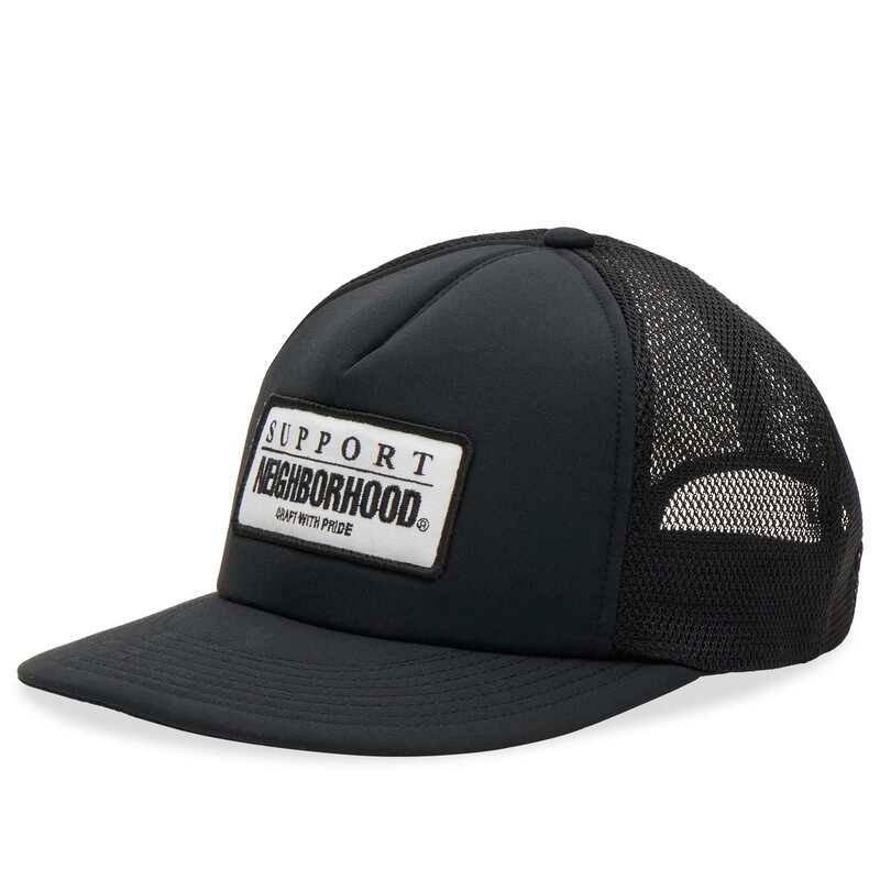 ネイバーフッド メンズ アクセサリー 帽子 メッシュ キャップ Neighborhood Mesh Trucker Cap1 Black ブラック