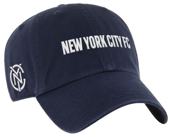 フォーティーセブン レディース アクセサリー 帽子 47 Adult New York City FC 2026 Navy Script Clean Up Adjustable Hat NoColor