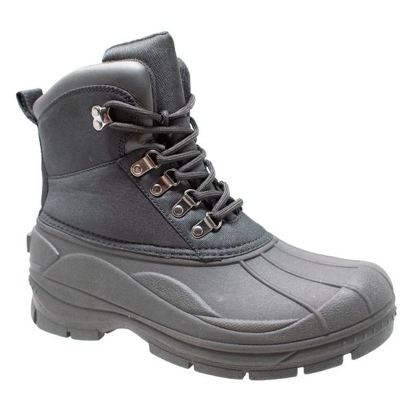 アドテック メンズ シューズ ブーツ・レインブーツ ナイロン AdTec Durable Nylon Winter Boots Black ブラック 17,005円