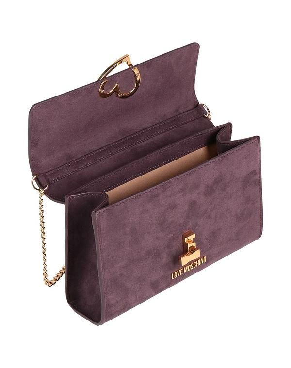 love♡商品 LOVE MOSCHINO ハート チェーンウォレット アイボリー 