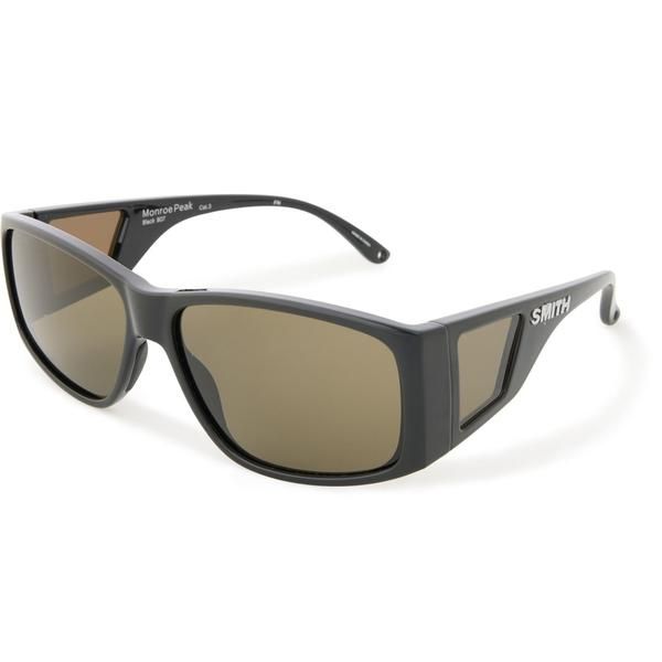 スミス メンズ アクセサリー サングラス・アイウェア Smith Monroe Peak Low Light Sunglasses ChromaPop Lenses BlackGray Green ブ 17,136円