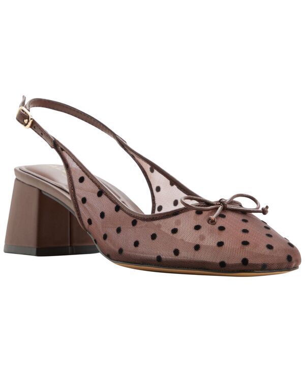 アルド レディース シューズ パンプス メッシュ ヒール ALDO Womens Lilyna Mesh Block Heel Dress Pumps Brown Mesh ブラウン