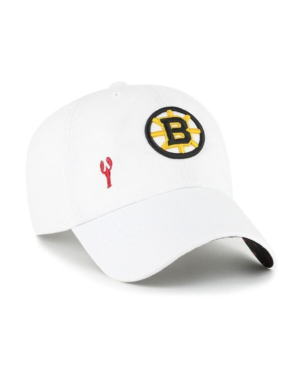 47 ブランド レディース アクセサリー 帽子 47 Brand Womens White Boston Bruins Confetti Clean Up Adjustable Hat White ホ 10,136円