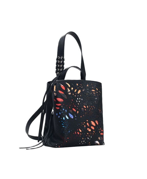 デジグアル レディース バッグ バックパック・リュックサック ミニ Desigual Womens Mini butterfly backpack Black ブラック