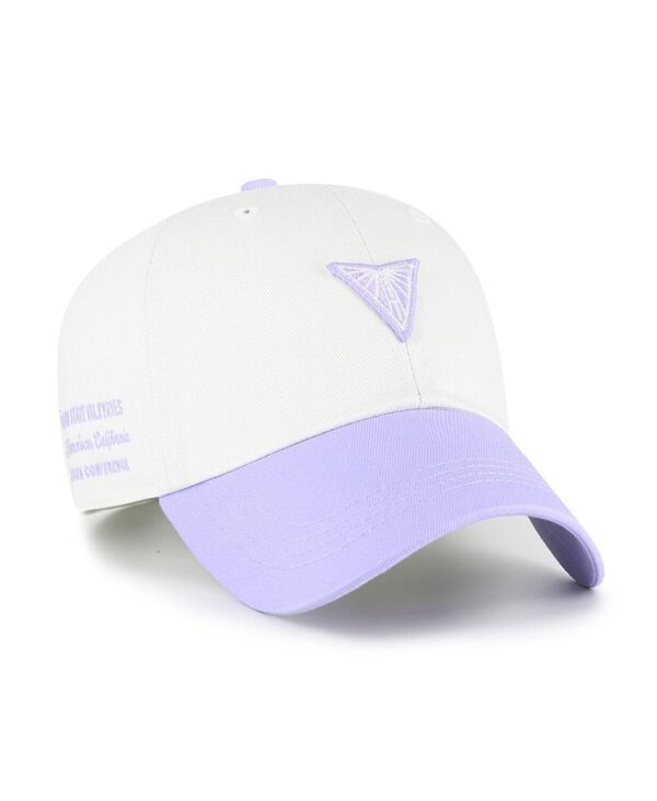 47 ブランド メンズ アクセサリー 帽子 47 Brand Mens and Womens WhiteViolet Golden State Valkyries Contemporary TwoTo