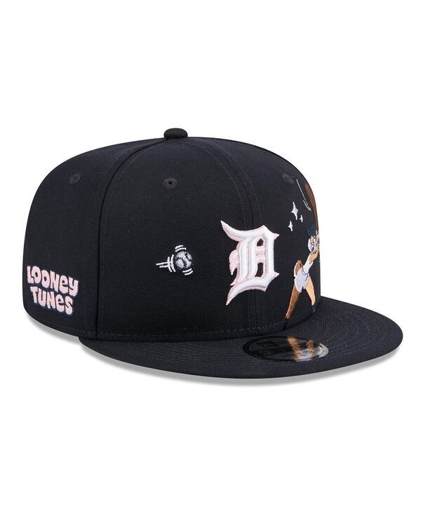 ニューエラ メンズ アクセサリー 帽子 New Era Mens Navy Detroitigers Looney Tunes Lola Bunny 9FIFTY Snapback Hat Navy