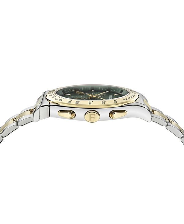 フェラガモ メンズ アクセサリー 腕時計 Tシャツ Ferragamo Mens TwoTone Stainlessteel Bracelet Watch 42mm Two Tone