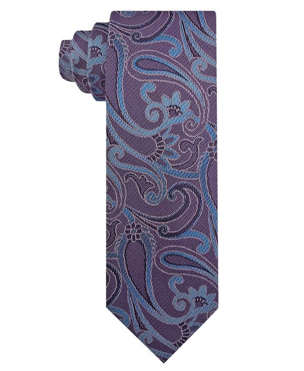 ヴァンハウセン メンズ アクセサリー ネクタイ Van Heusen Mens AllOver Paisley Tie Purple パープル
