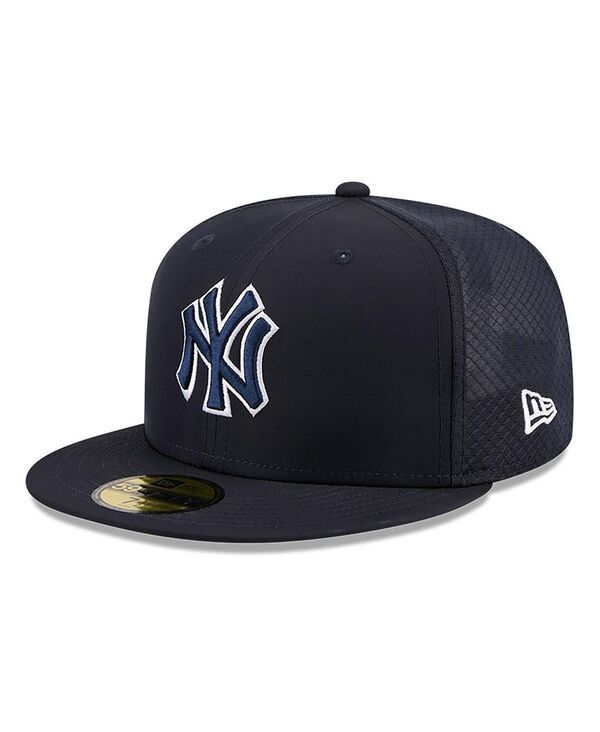 ニューエラ メンズ アクセサリー 帽子 New Era Mens Navy New York Yankees 2026 Batting Practice 59FIFTY Fitted Hat Navy