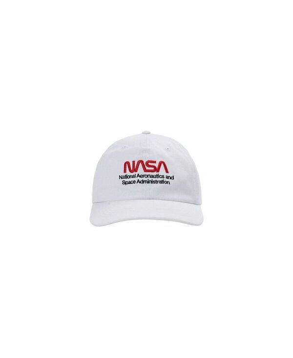 アルファインダストリーズ メンズ アクセサリー 帽子 キャップ ロゴ Alpha Industries Mens Nasa Worm Logo Cap White ホワイト 10,245円