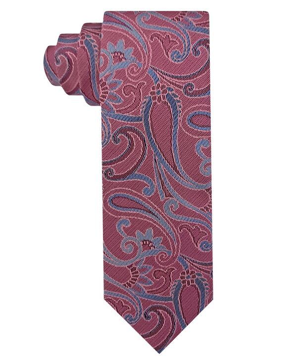 ヴァンハウセン メンズ アクセサリー ネクタイ Van Heusen Mens AllOver Paisley Tie Pink ピンク