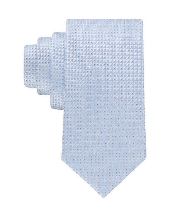 カルバンクライン メンズ アクセサリー ネクタイ Calvin Klein Mens Camille Micro Solid Tie Light Blue ブルー