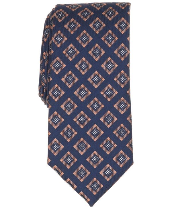 ペリーエリス メンズ アクセサリー ネクタイ Perry Ellis Portfolio Menserino Neatie Navy ネイビー