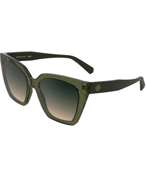 ケンドラスコット レディース アクセサリー サングラス・アイウェア Kendra Scott Womens Dira Tea Cup 56mm Cat Eye Sunglasses KhakiGree 23,288円