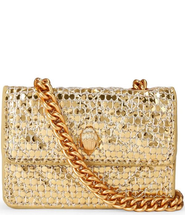 カートジェイガーロンドン レディース バッグ トール Kurt Geiger London Micro Kensington Metallicrossbody Bagold ゴールド 16,546円