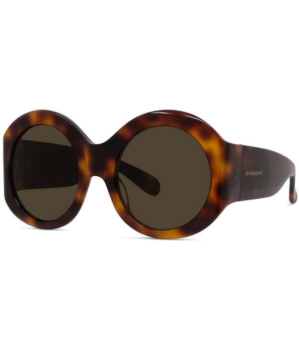 ジバンシー レディース アクセサリー サングラス・アイウェア Givenchy Womens Fashion Show 56mm Retround Sunglasses Blonde HavanaBr