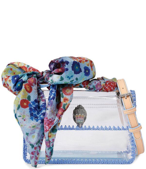 カートジェイガーロンドン レディース バッグ ミニ Kurt Geiger London Vinyl Clear Mini Kensington Crossbody Bag ClearBlue ブルー 40,170円