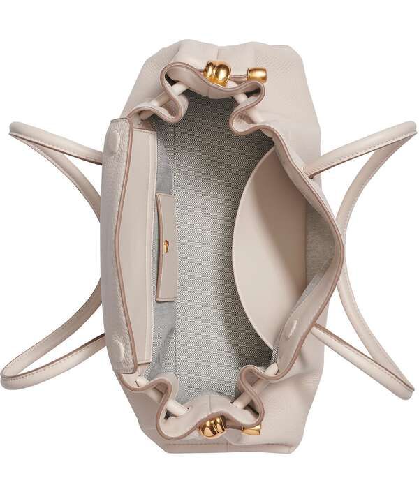 ダナキャラン レディース バッグ Donna Karan Cashmere Medium East West Satchel Bag Sand サンド