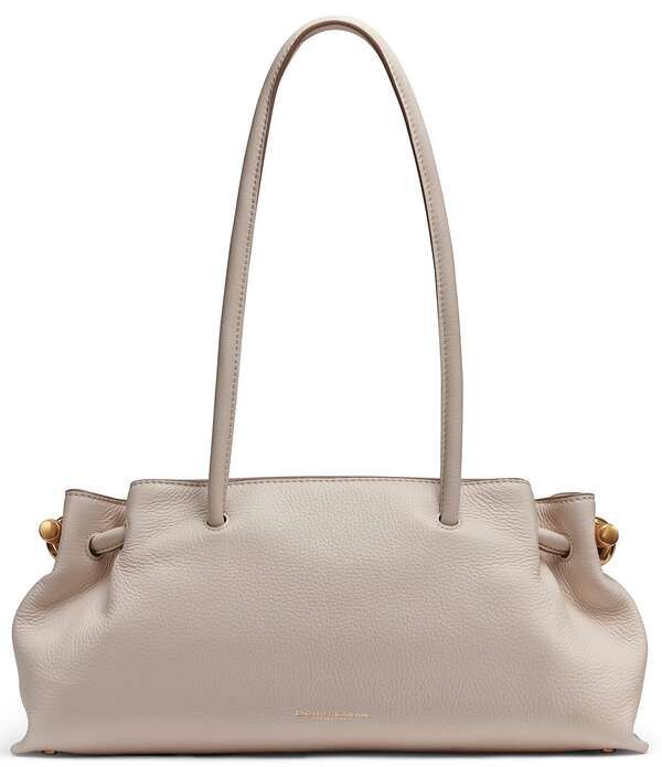 ダナキャラン レディース バッグ Donna Karan Cashmere Medium East West Satchel Bag Sand サンド