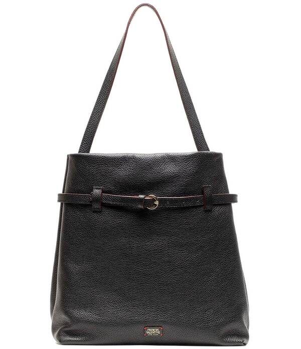 フランセスバレンタイン レディース バッグ FRANCES VALENTINE Charlie Belted Bucket Shoulder Bag Black ブラック