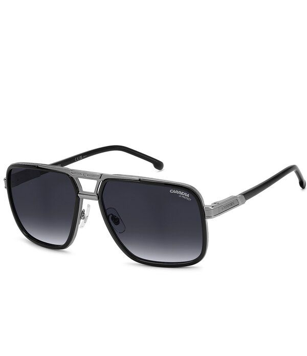 カレーナ レディース アクセサリー サングラス・アイウェア Carrera Mens CA1071 61mm Rectangle Sunglasses Black Dark RutheniumDark