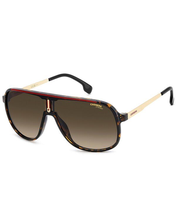 カレーナ レディース アクセサリー サングラス・アイウェア Carrera Mens CA1007 62mm Square Sunglasses Havana RedBrown レッド 37,570円