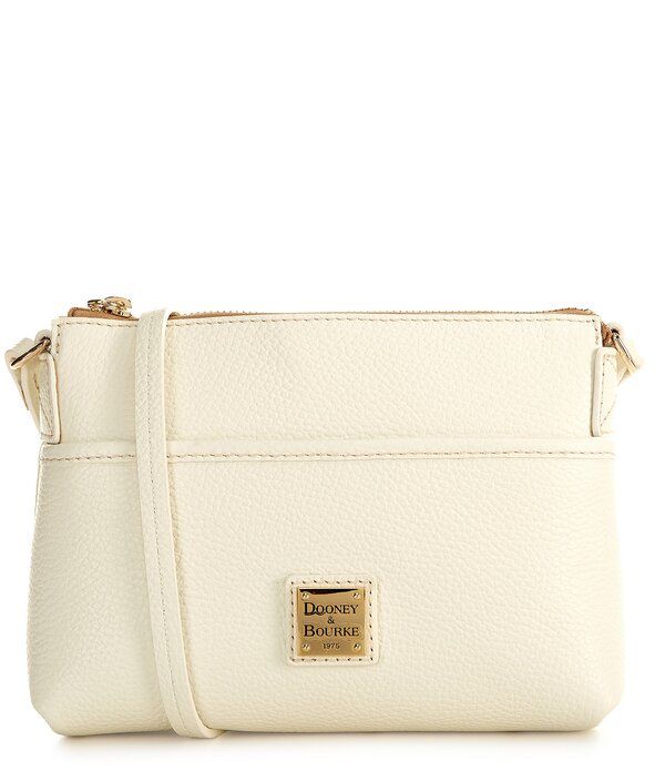 ドーネイアンドバーク レディース バッグ レザー Dooney Bourke Lucca Leather Ginger Crossbody Bag White ホワイト