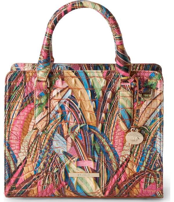 ブランミン レディース バッグ BRAHMIN Melbourne Collection Sunleaf Cami Satchel Bag Sunleaf