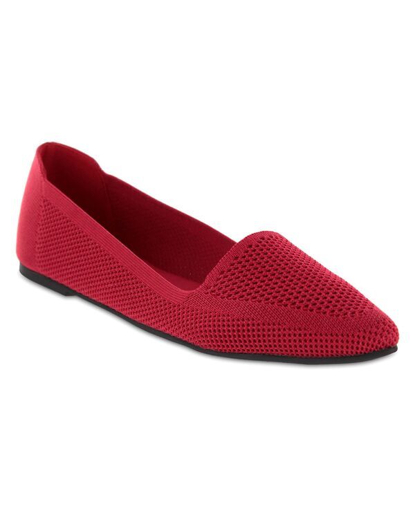 ミア レディース シューズ パンプス ニット MIA Womens Corrine Ballet Knit Flats Red レッド