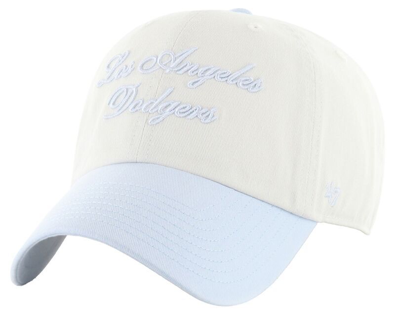 フォーティーセブン レディース アクセサリー 帽子 47 Womens Los Angeles Dodgers Cream Two Tone Gelato Clean Up Adjustable Ha