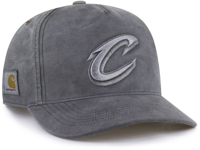 カーハート レディース アクセサリー 帽子 Carhartt x 47 Carhartt x 47 Adult Cleveland Cavaliers Black Dyed Hitch Adjusta