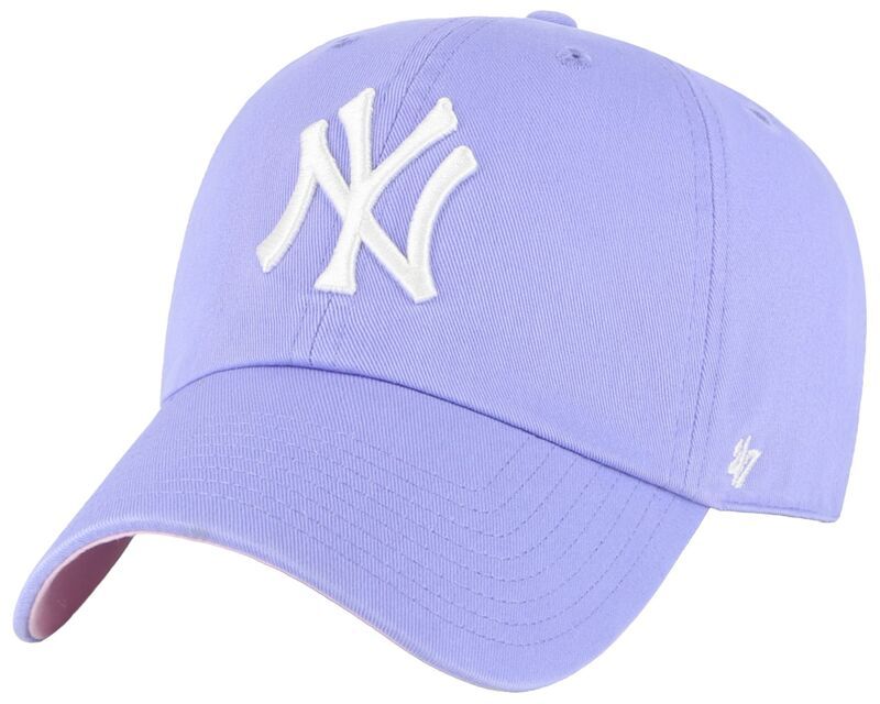 フォーティーセブン メンズ アクセサリー 帽子 47 Adult New York Yankees Purple Ballpark Clean Up Adjustable Hat NoColor パー