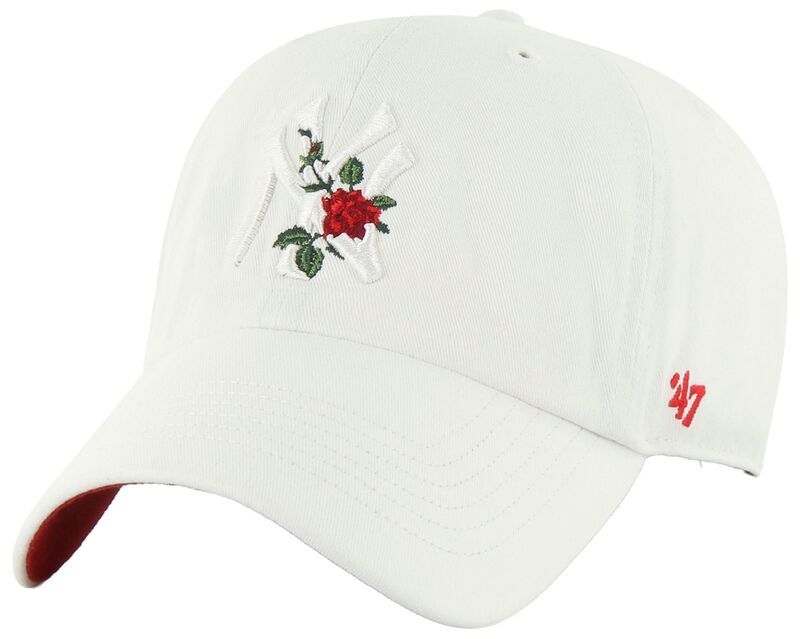 フォーティーセブン レディース アクセサリー 帽子 47 Adult New York Yankees White Thorn Clean Up Adjustable Hat NoColor ホワイト