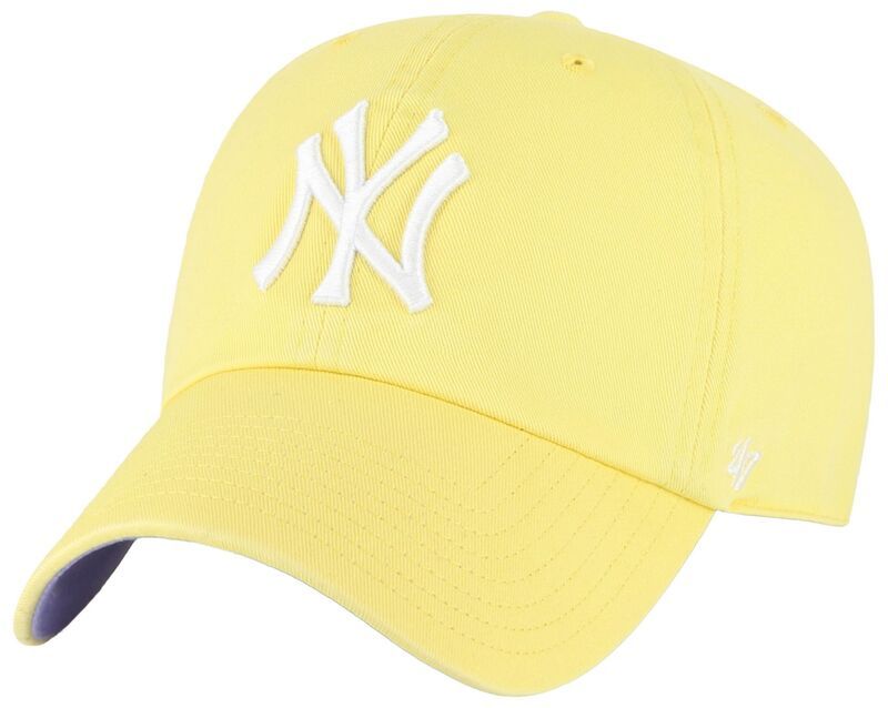 フォーティーセブン メンズ アクセサリー 帽子 47 Adult New York Yankees Yellow Ballpark Clean Up Adjustable Hat NoColor イエ