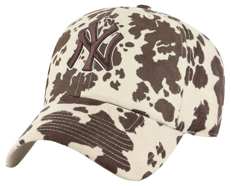 フォーティーセブン レディース アクセサリー 帽子 47 Womens New York Yankees Brown Bessie Clean Up Adjustable Hat NoColor ブラ