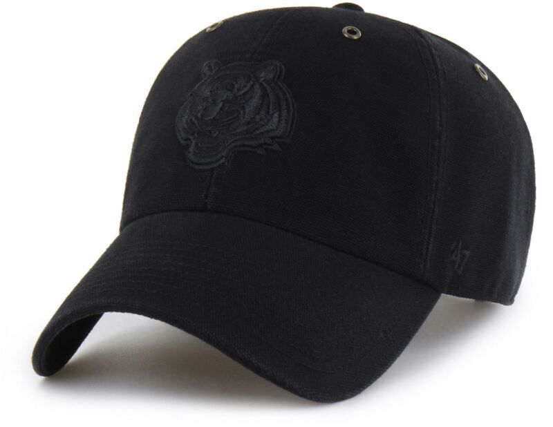カーハート メンズ アクセサリー 帽子 Carhartt x 47 Carhartt x 47 Adult Cincinnati Bengals Black Dyed Clean Up Adjusta