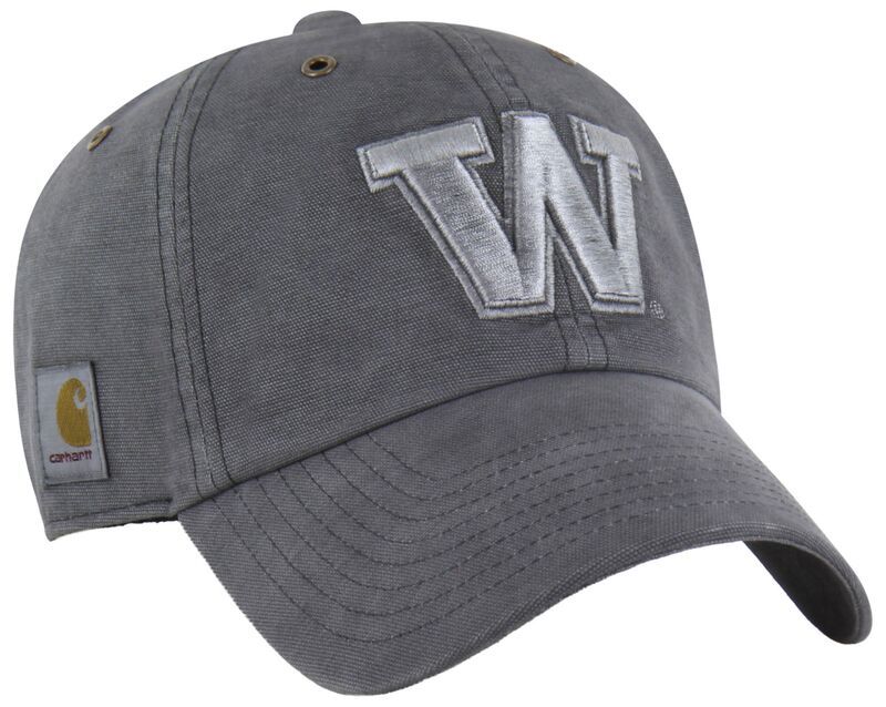 カーハート レディース アクセサリー 帽子 Carhartt x 47 Carhartt x 47 Adult Washington Huskies Charcoal Dyed Clean Up Ad 11,346円
