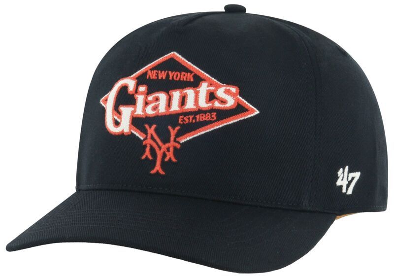 フォーティーセブン メンズ アクセサリー 帽子 47 Adult San Francisco Giants Black Golden Diamond Hitch Adjustable Hat NoCo
