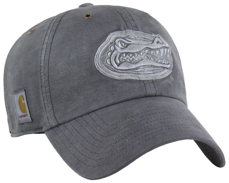 カーハート レディース アクセサリー 帽子 Carhartt x 47 Carhartt x 47 Adult Florida Gators Charcoal Dyed Clean Up Adjust
