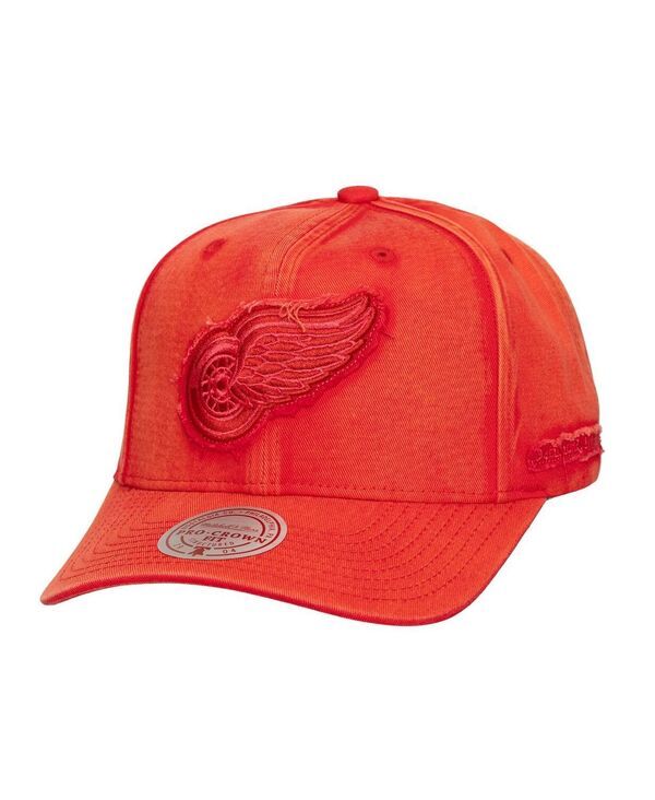ミッチェルネス メンズ アクセサリー 帽子 ダウン Mitchell Ness Mens Redetroit Red Wings Downtown Snowash ProCrown Adjustabl