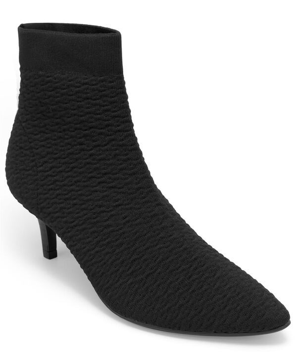 エアロソールズ レディース シューズ ブーツ・レインブーツ ニット Aerosoles Womens Editta Knit Bootie Blacknit ブラック