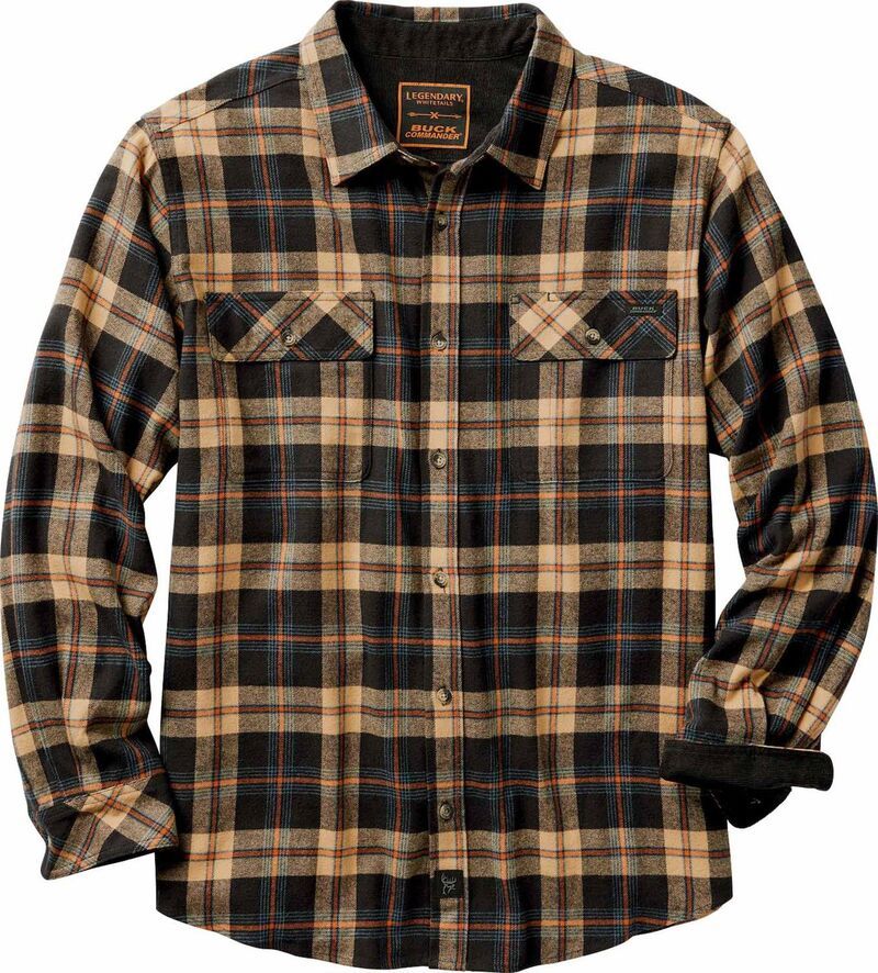 レジェンダリーホワイトテイルズ レディース トップス Tシャツ Mens Legendary Whitetails Buck Commander Legacy Flannel Shirt Good O 13,306円