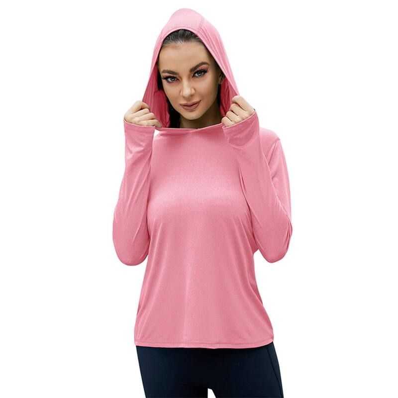 コジョイン レディース トップス Tシャツ パーカー Kojooin Womens Upf 50 Sun Protection Hoodie Long Sleeve Light Sun Shirt P