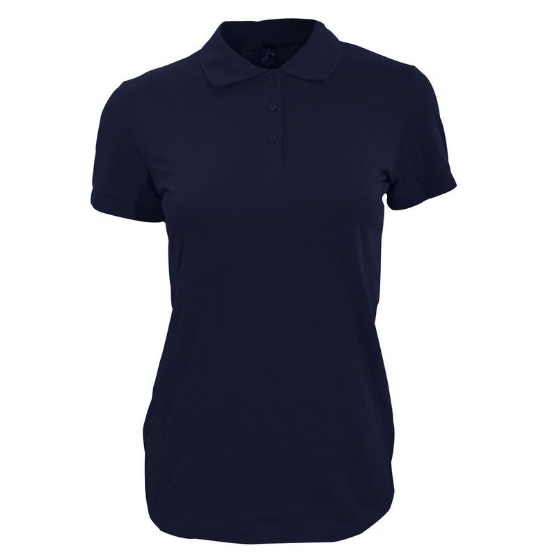 レディース ソルズ レディース トップス Tシャツ ポロシャツ SOLS WomensLadies Perfect Pique Short Sleeve Polo Shirt Dark Gray グレー