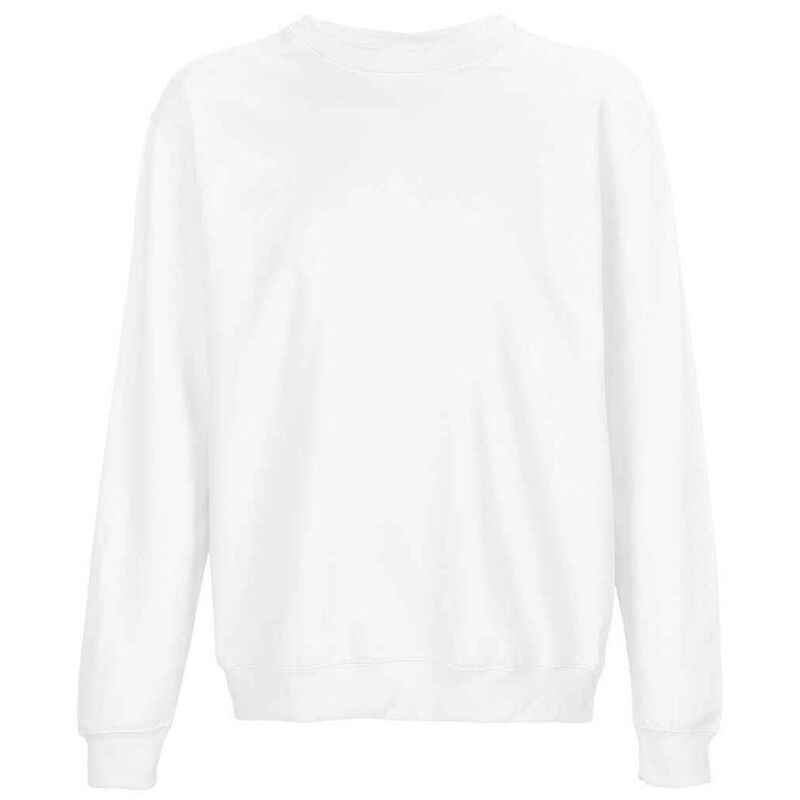 ソルズ レディース アウター ニット・セーター スウェット シャツ SOLS Unisex Adult Columbia Sweatshirt White ホワイト