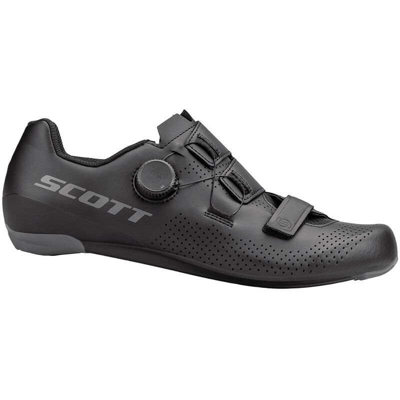 スコット メンズ シューズ スニーカー Scott Road Team BOA Cycling Shoe Mens Matt BlackDark Grey ブラック