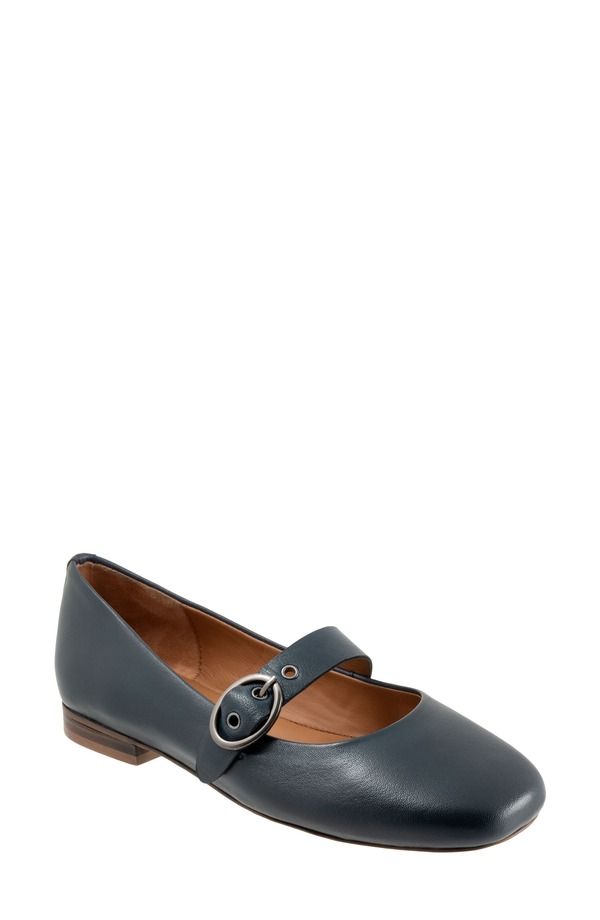 ソフトウォーク レディース シューズ パンプス SoftWalkassala Mary Jane Flat Women NAVY ネイビー