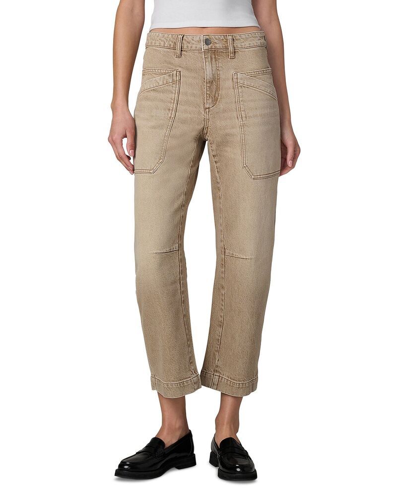 ジョーズジーンズ レディース ボトムス デニムパンツ Joes Jeans The Double Pocket Barrel Jeans in Washed Tan Washed Tan タン