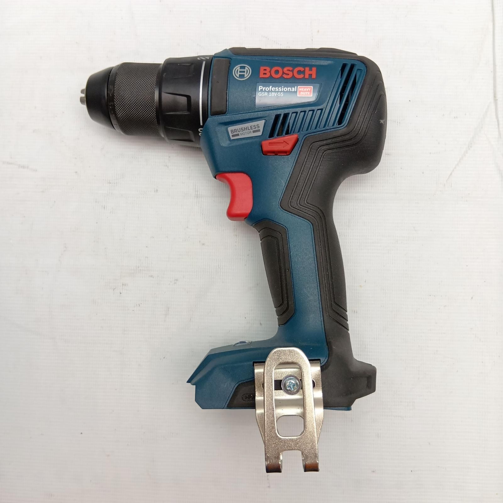 BOSCH ボッシュ コードレスドリルドライバー GSR 18V-55 やや傷や汚れあり